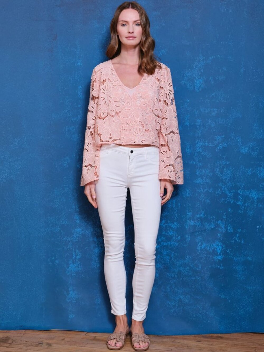 Gabriela Top - Peach Powder